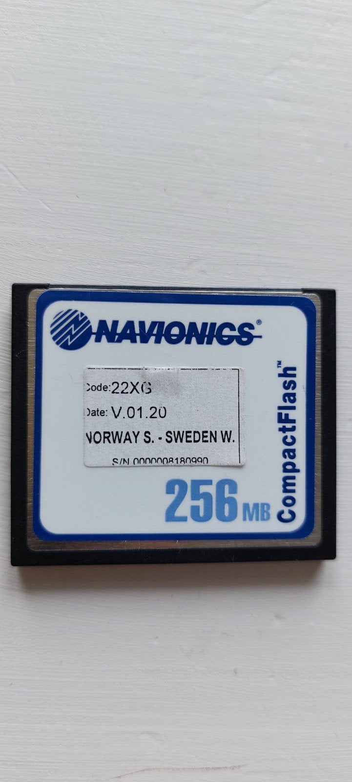 Navionics kaartje 22XG, Ophalen of Verzenden, Zo goed als nieuw, Kaartplotter of Fish Finder