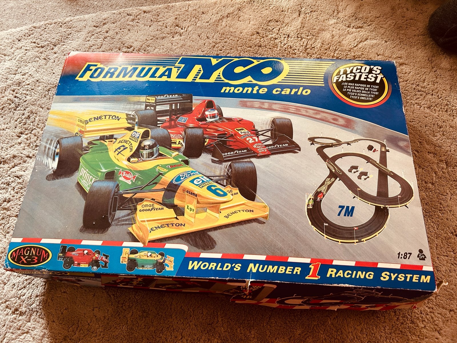 Tyco Formule Monte Carlo Racebaan - Vintage Plezier!, Ophalen, Tyco, Elektrisch, Racebaan