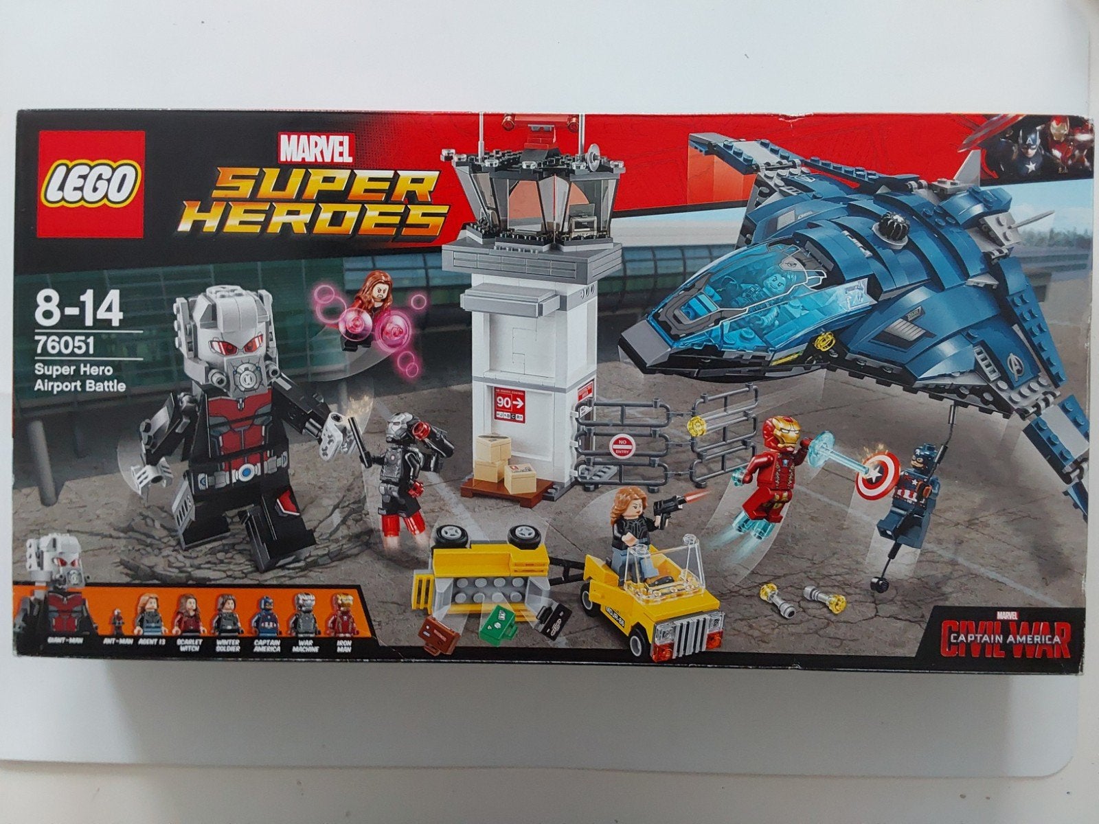Lego Marvel Super Heroes 76051 Super Hero Airport Battle 🆕️, Marvel, Lego, Nieuw, Ophalen of Verzenden