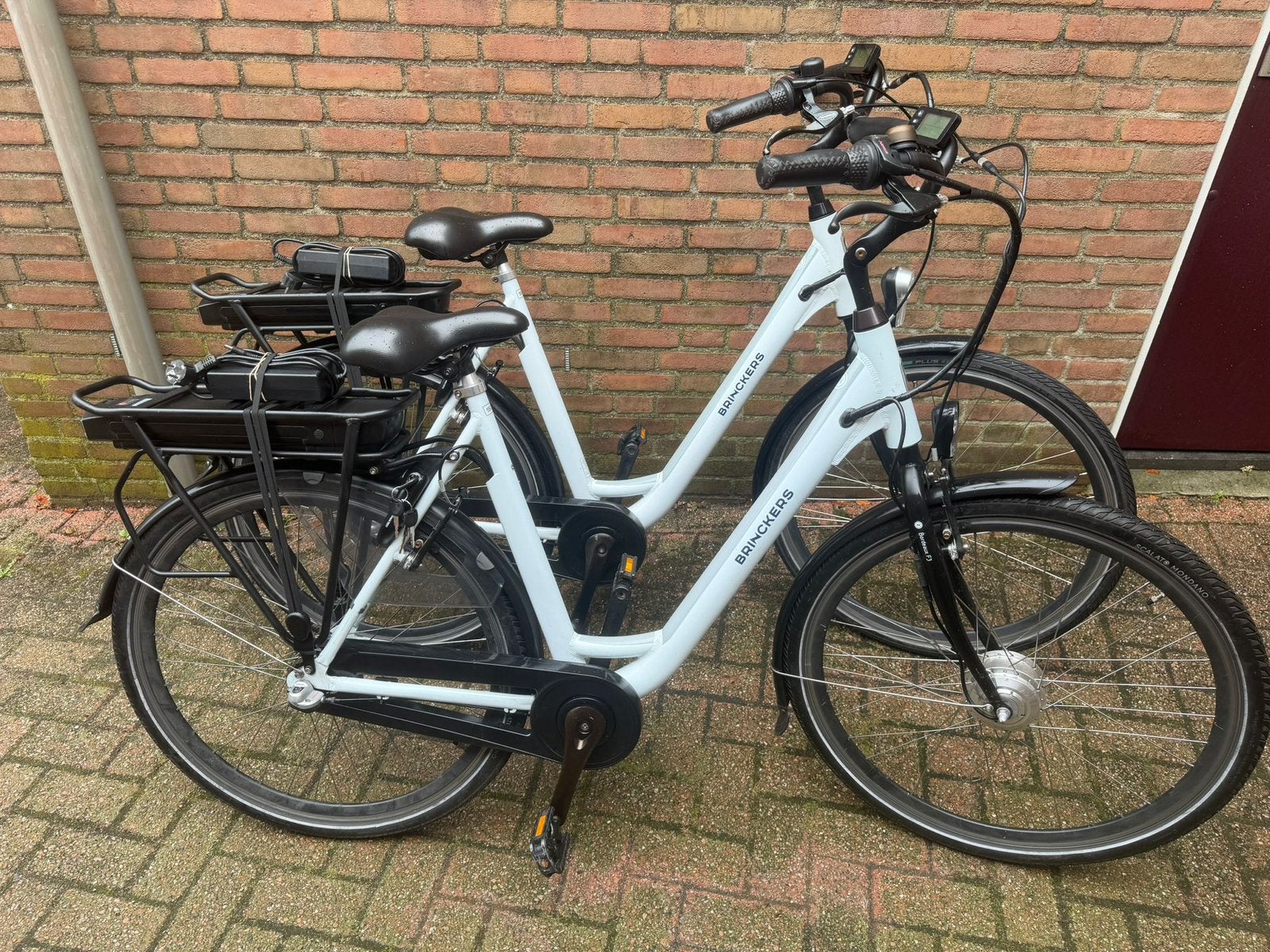 Set Electrische brinckers fietsen, Zo goed als nieuw, 50 km per accu of meer, 55 tot 59 cm, Ophalen