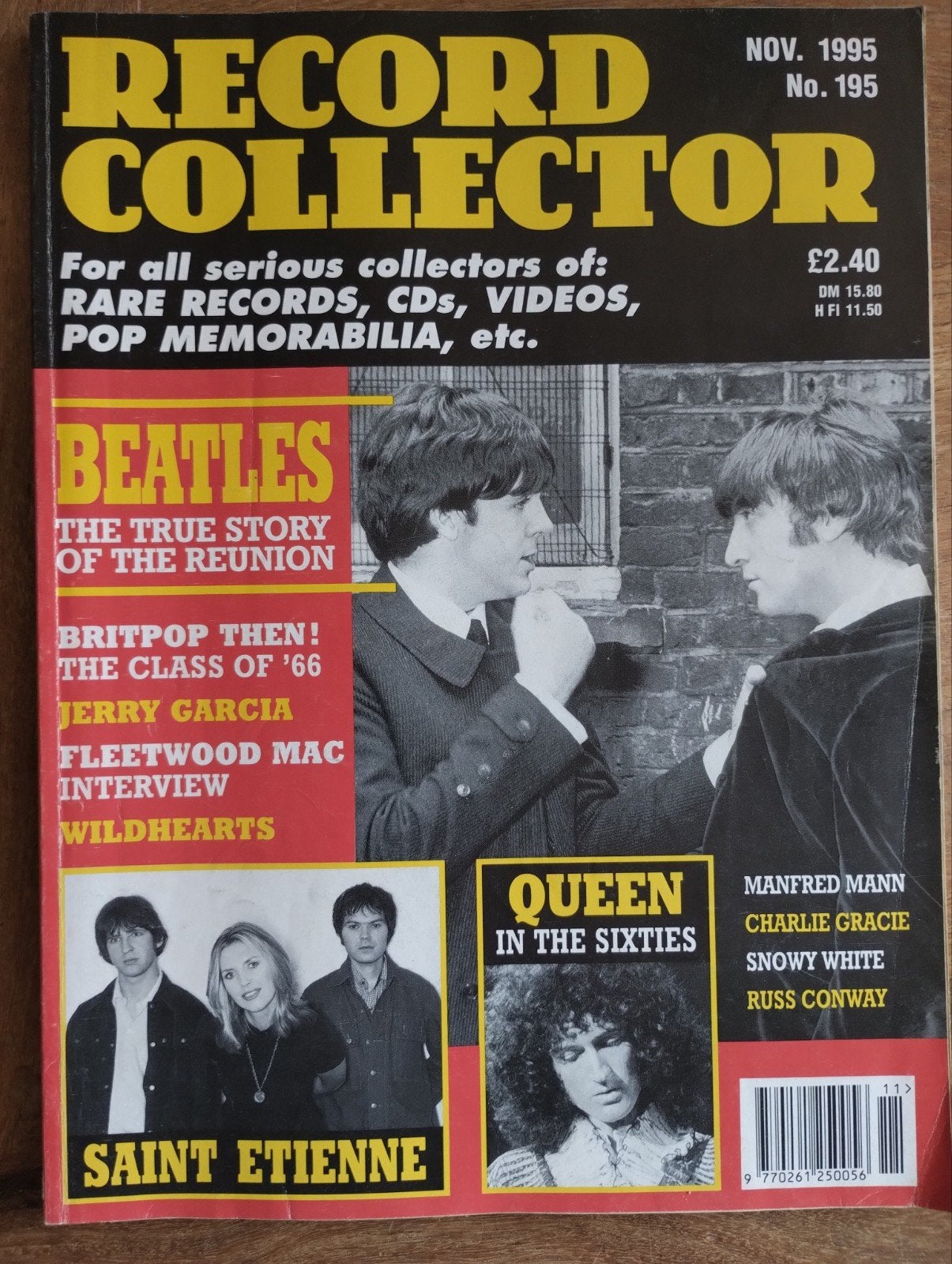 Record Collector Magazine - Nov 1995 - The Beatles, Ophalen of Verzenden, Gelezen, Muziek, Film of Tv