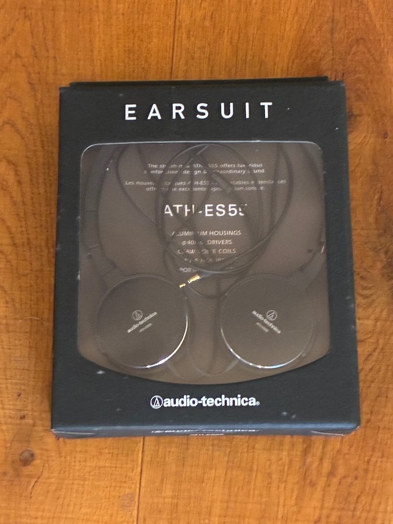 Audio-Technica ATH9ES55 koptelefoon van € 100,- voor € 50,-, Overige merken, On-ear, Ophalen of Verzenden, Zo goed als nieuw