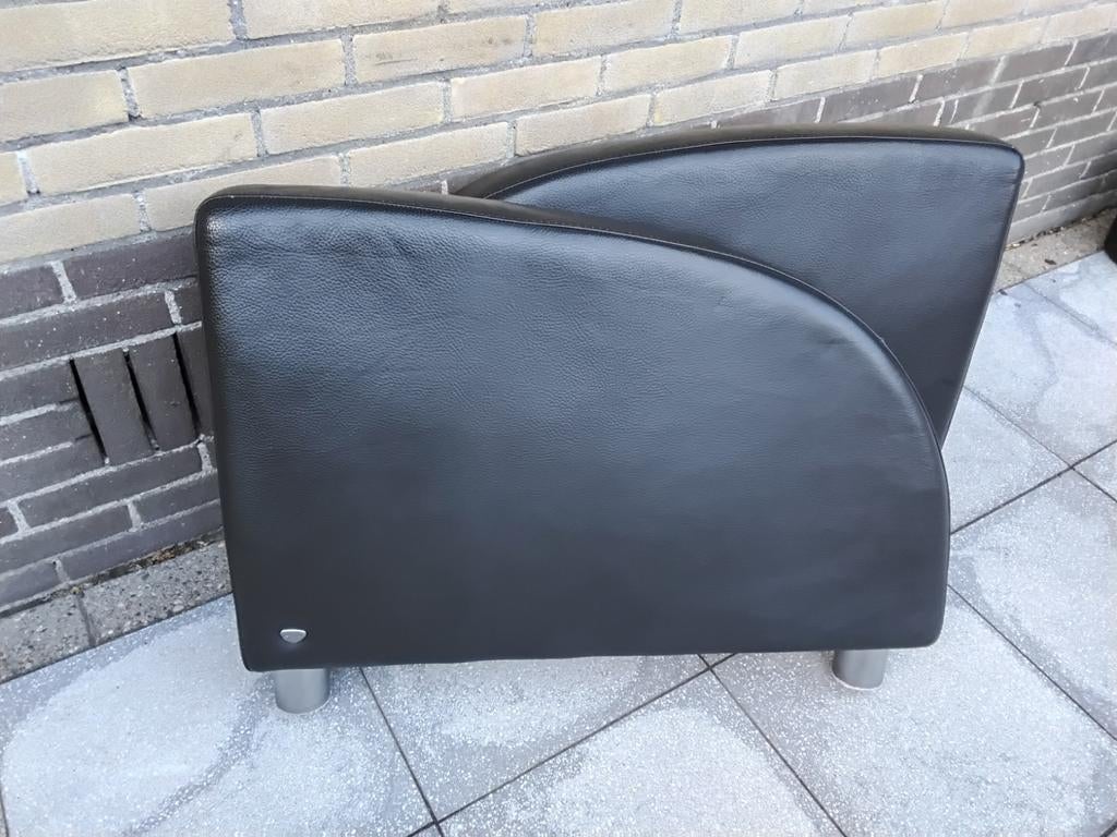 Stressless onderdelen van een 2 zits bank, model ARION, Ophalen, Gebruikt, 75 tot 100 cm, Leer