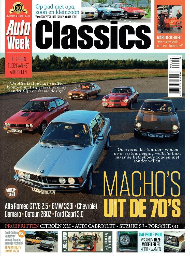 Autoweek Classics 2023 nr. 4 (o.a. Volvo 1800 ES & 480 ES), Verzenden, Gelezen, Algemeen