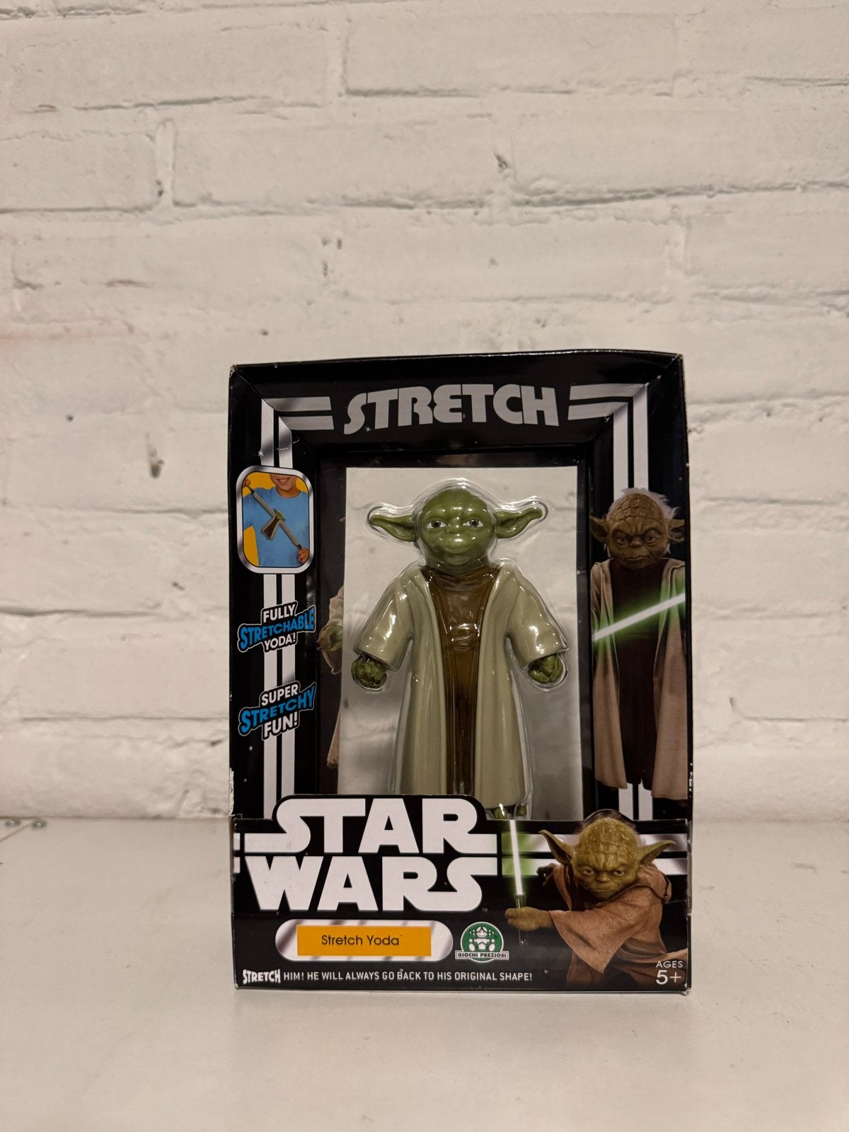 Star Wars Stretch Yoda Actiefiguur - Nieuw in Doos, Ophalen of Verzenden, Nieuw