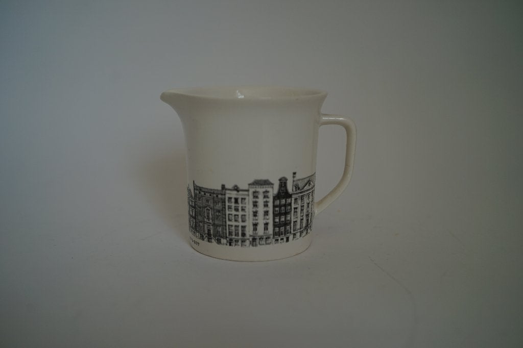 vintage Amsterdam boch melkkan grachtenservies nutroma, Kan, Villeroy & Boch, Ophalen of Verzenden, Zo goed als nieuw