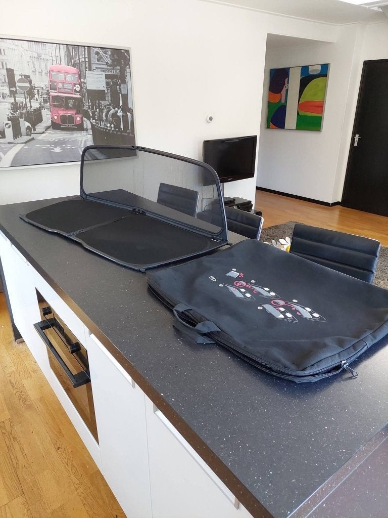 audi a5 windscherm origineel met hoes 2010/2017, Eu, Gebruikt, Eu, Eu