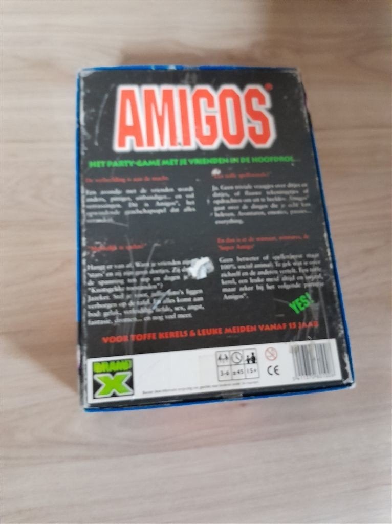 Amigos - s1733, Hobby en Vrije tijd, Gezelschapsspellen | Bordspellen, Verzenden, Zo goed als nieuw