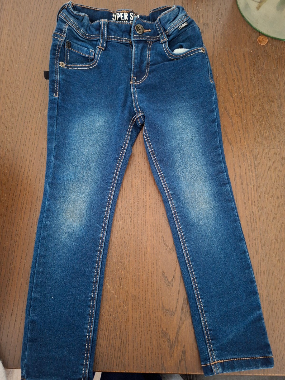 meisjes jeans, Broek, Meisje, Ophalen of Verzenden, Zo goed als nieuw