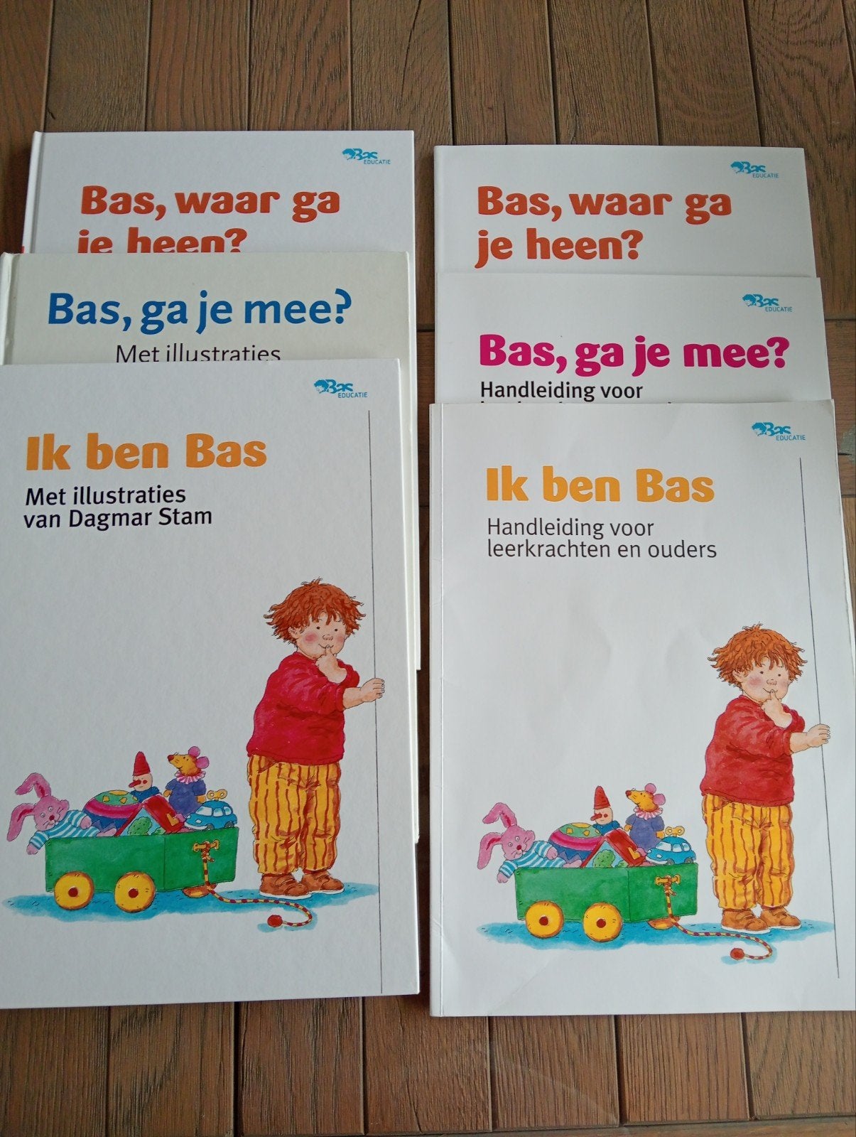 Bas boeken - 3 delen, Ophalen of Verzenden, Zo goed als nieuw