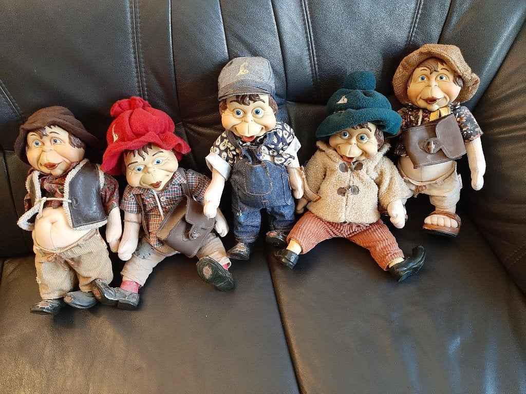 laven efteling Laafse poppen, Ophalen of Verzenden, Zo goed als nieuw, Beeldje of Poppetje