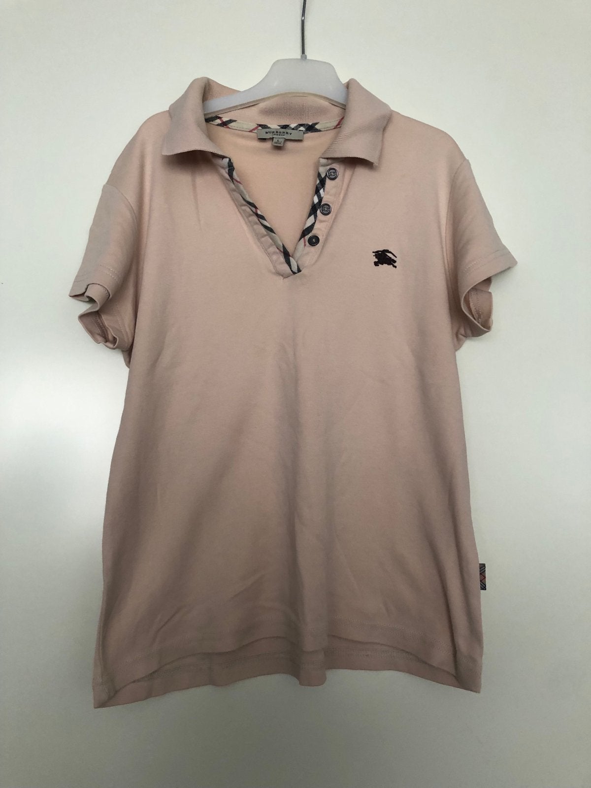 Burberry Polo Shirt - Nieuw, Beige, Maat 42/44 (L), Nieuw, Ophalen of Verzenden