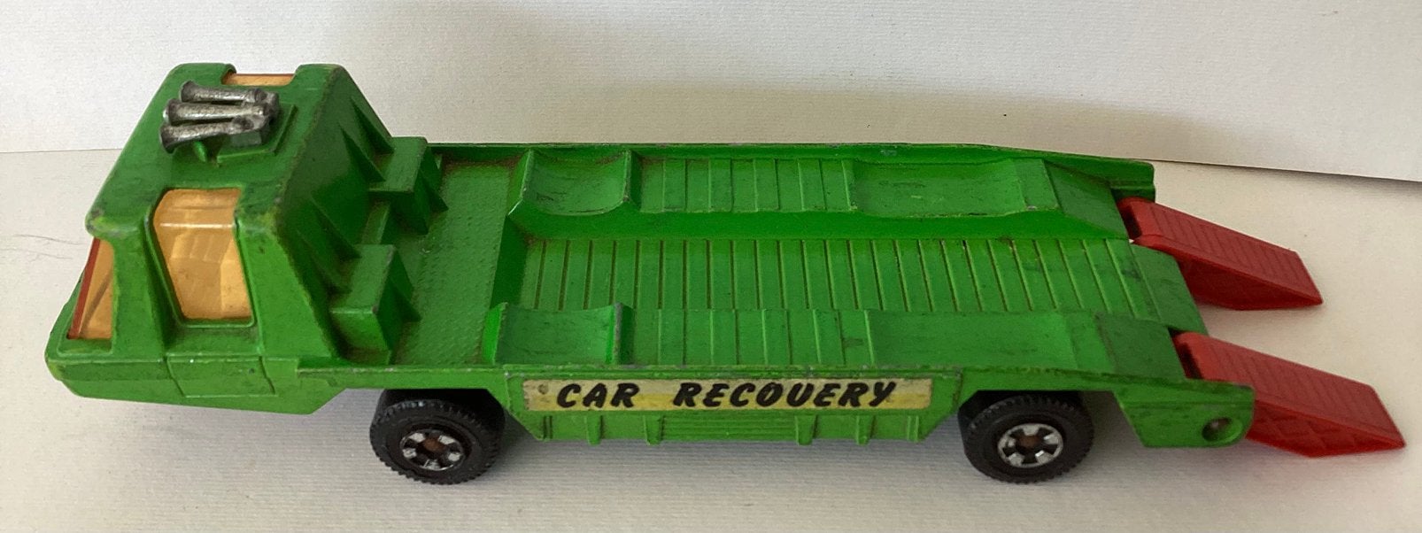 1976 -77 Matchbox K-2 Super Kings Car Requery,Bergings truck, Ophalen, Zo goed als nieuw, Bus of Vrachtwagen, Matchbox