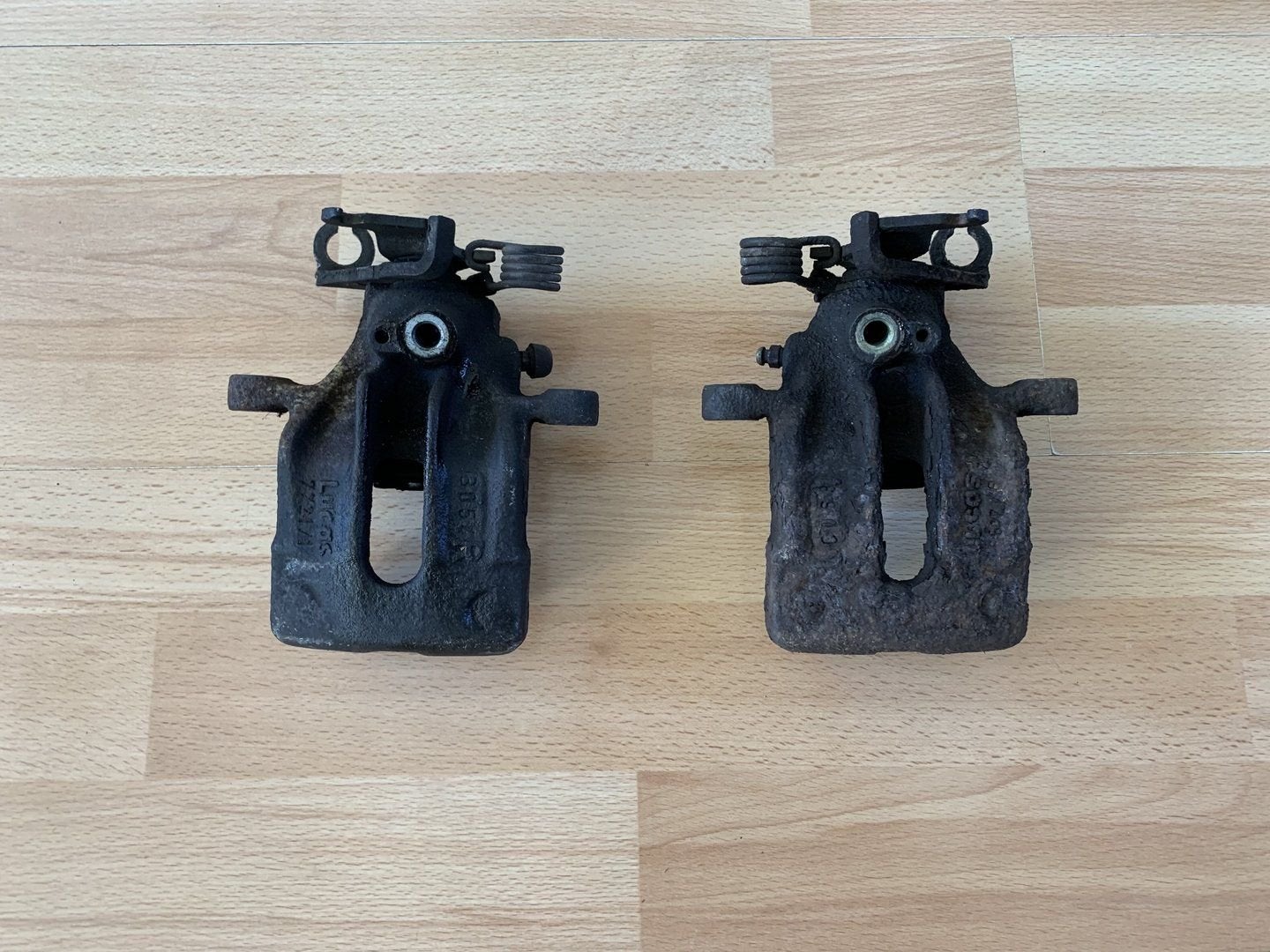 remklauw achter volvo S40 V40 1995 tot 2004 links en rechts, Gebruikt, -, -, Ophalen of Verzenden