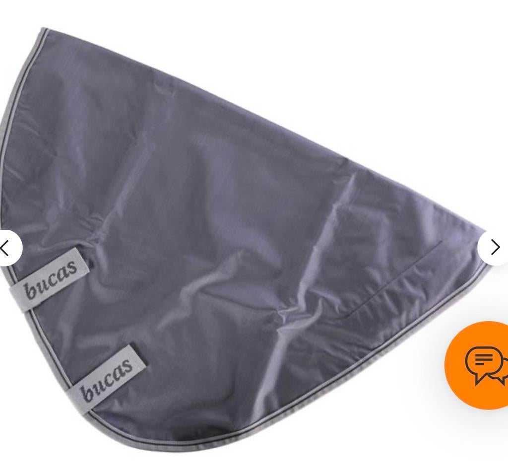 Bucas Smartex Neck grijs, Dieren en Toebehoren, Paarden en Pony's | Dekens en Dekjes, Ophalen of Verzenden, Zo goed als nieuw