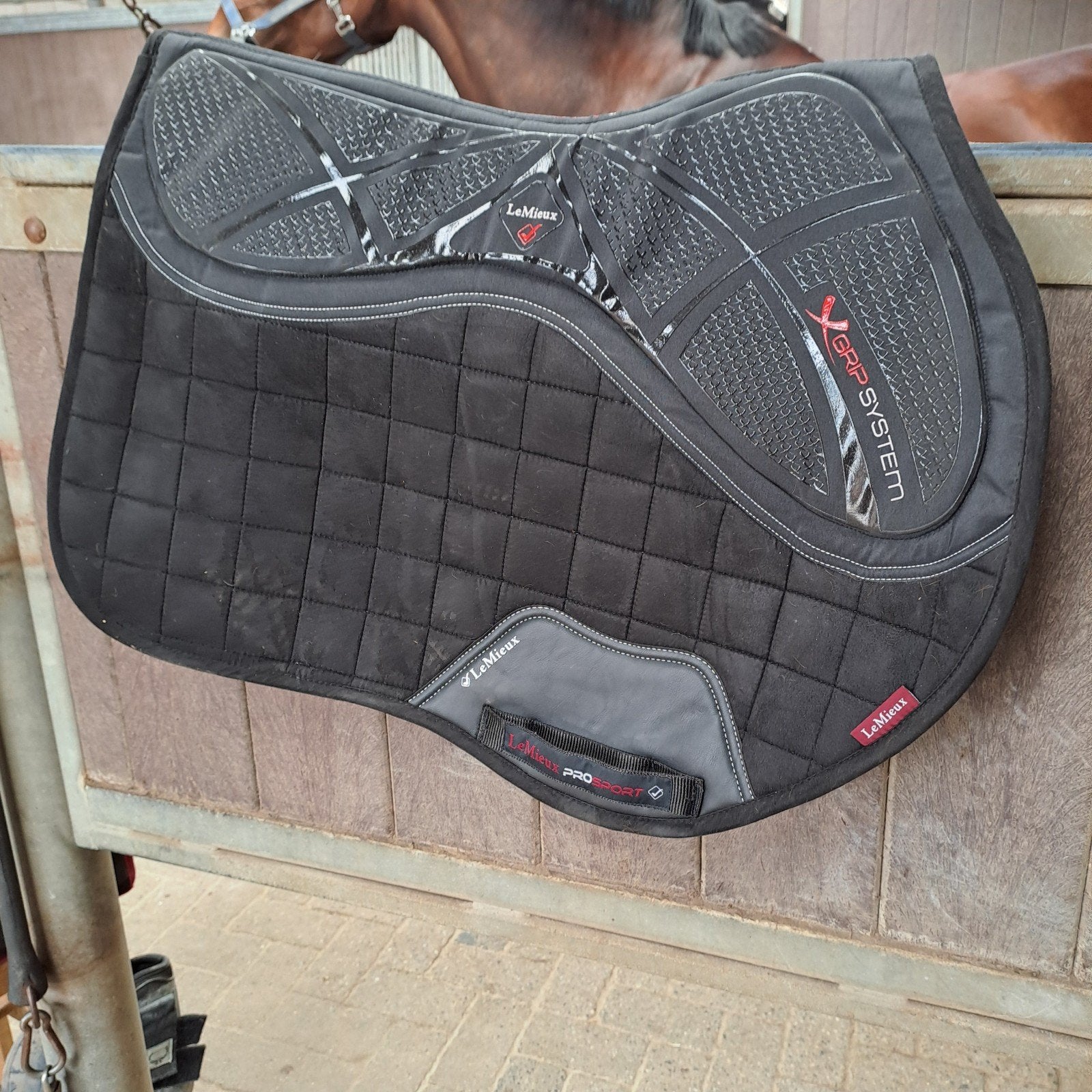 Zwart Lemieux x grip vzh Full dekje zgan inclusief verzenden, Ophalen of Verzenden, Zo goed als nieuw