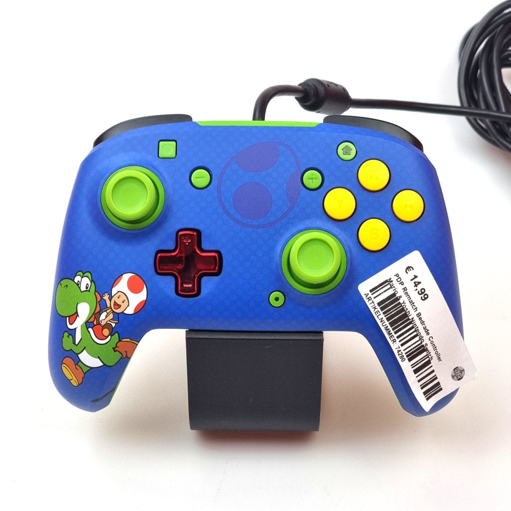 PDP Rematch Bedrade Controller Mario & Yoshi Nintendo Switch, Flex Ltd., Zo goed als nieuw, https://flex.com/contact-us, Nobelstraat 10, 5807 GA Oostrum LB, Limburg, Nederland