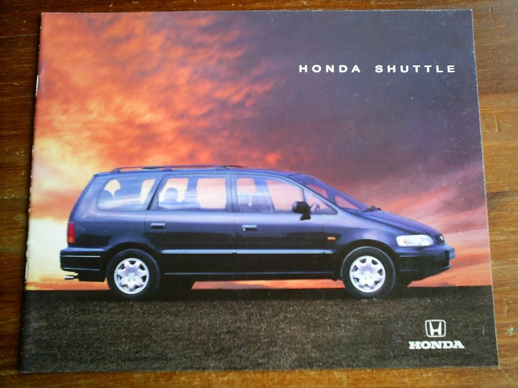 Honda Shuttle [ 20 pag.] 1995, Verzenden, Zo goed als nieuw, Honda