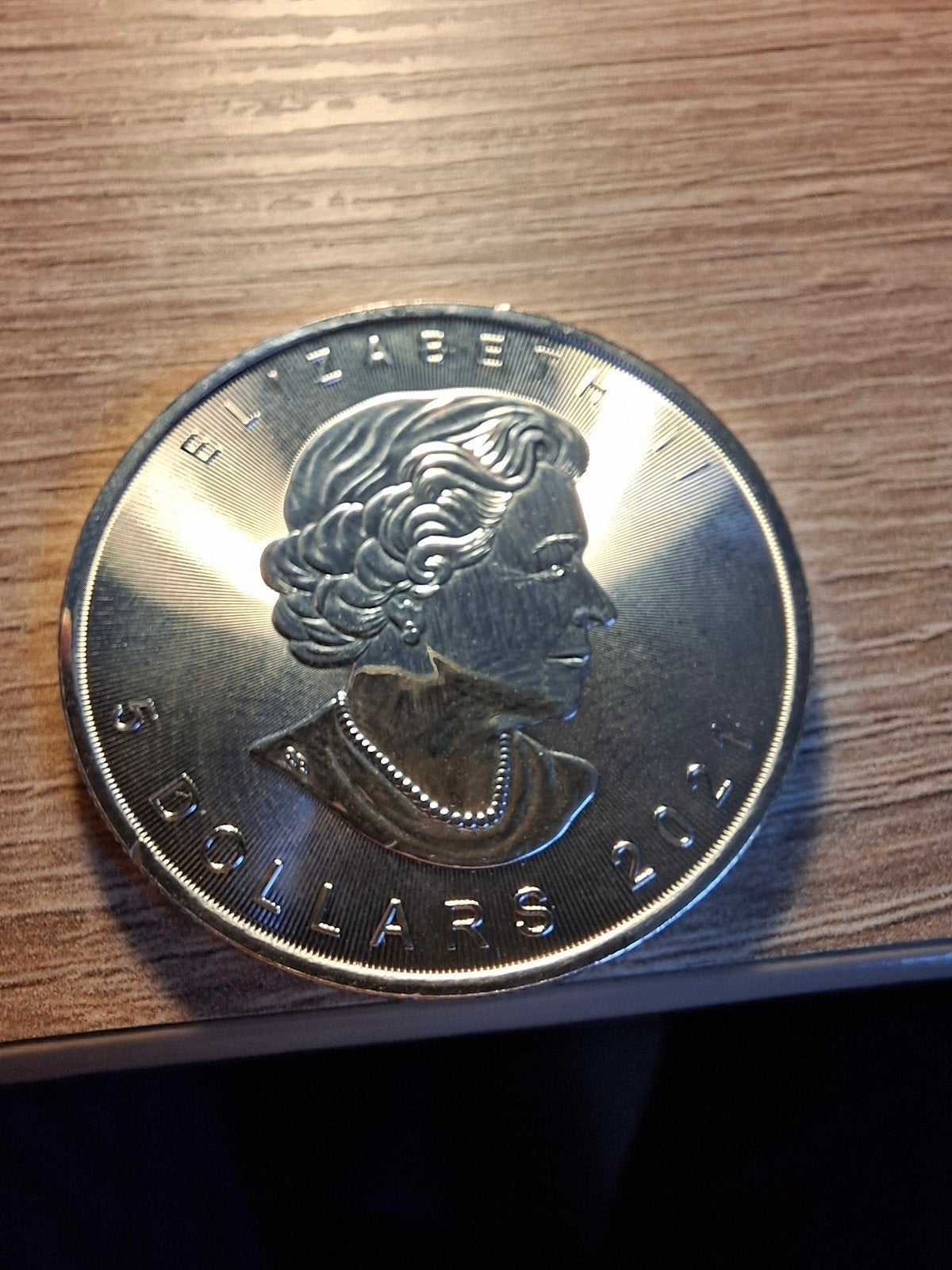 Maple leaf 2021 1 oz, Ophalen of Verzenden, Zilver