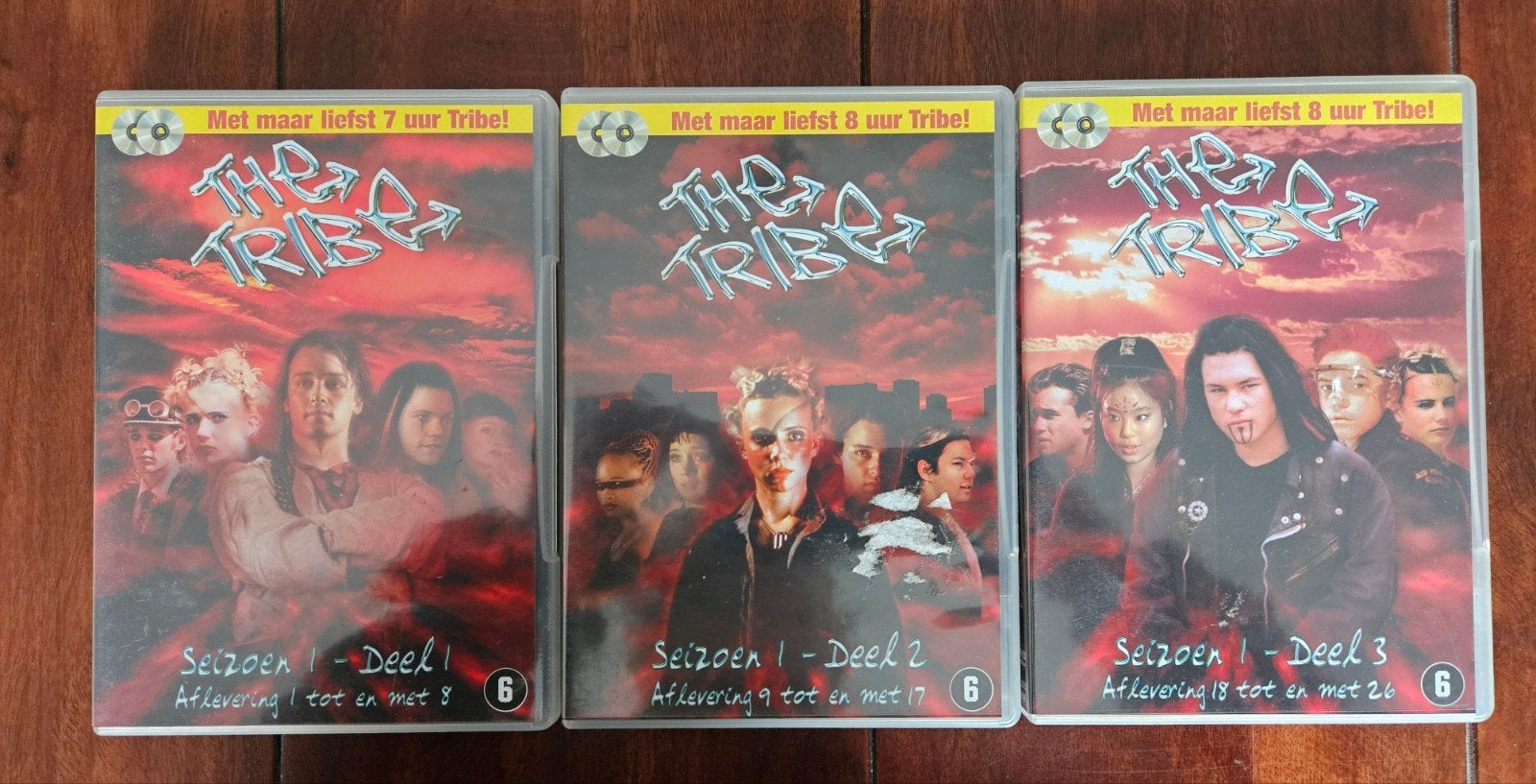 The Tribe seizoen 1 - deel 1-3 ,
aflevering. 1 t/m 26 op 6 D, Cd's en Dvd's, Ophalen of Verzenden, Zo goed als nieuw