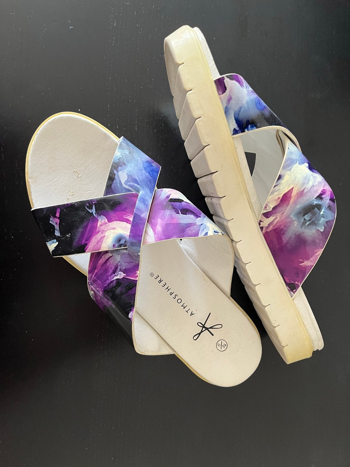 Slippers Atmosphere, maat 40, Kleding | Dames, Schoenen, Slippers, Overige kleuren, Ophalen of Verzenden, Gedragen