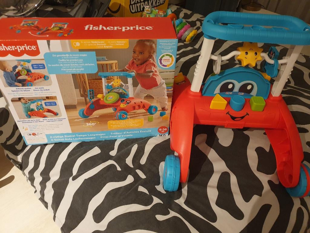 fisher price loopwagen, Ophalen, Gebruikt, Duw- of Trekspeelgoed