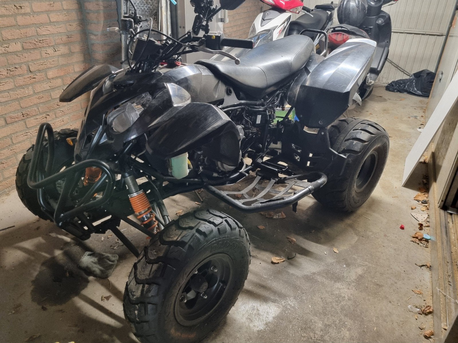 Tekoop quad polaris predator 500cc met kenteken (opknapper), Ophalen