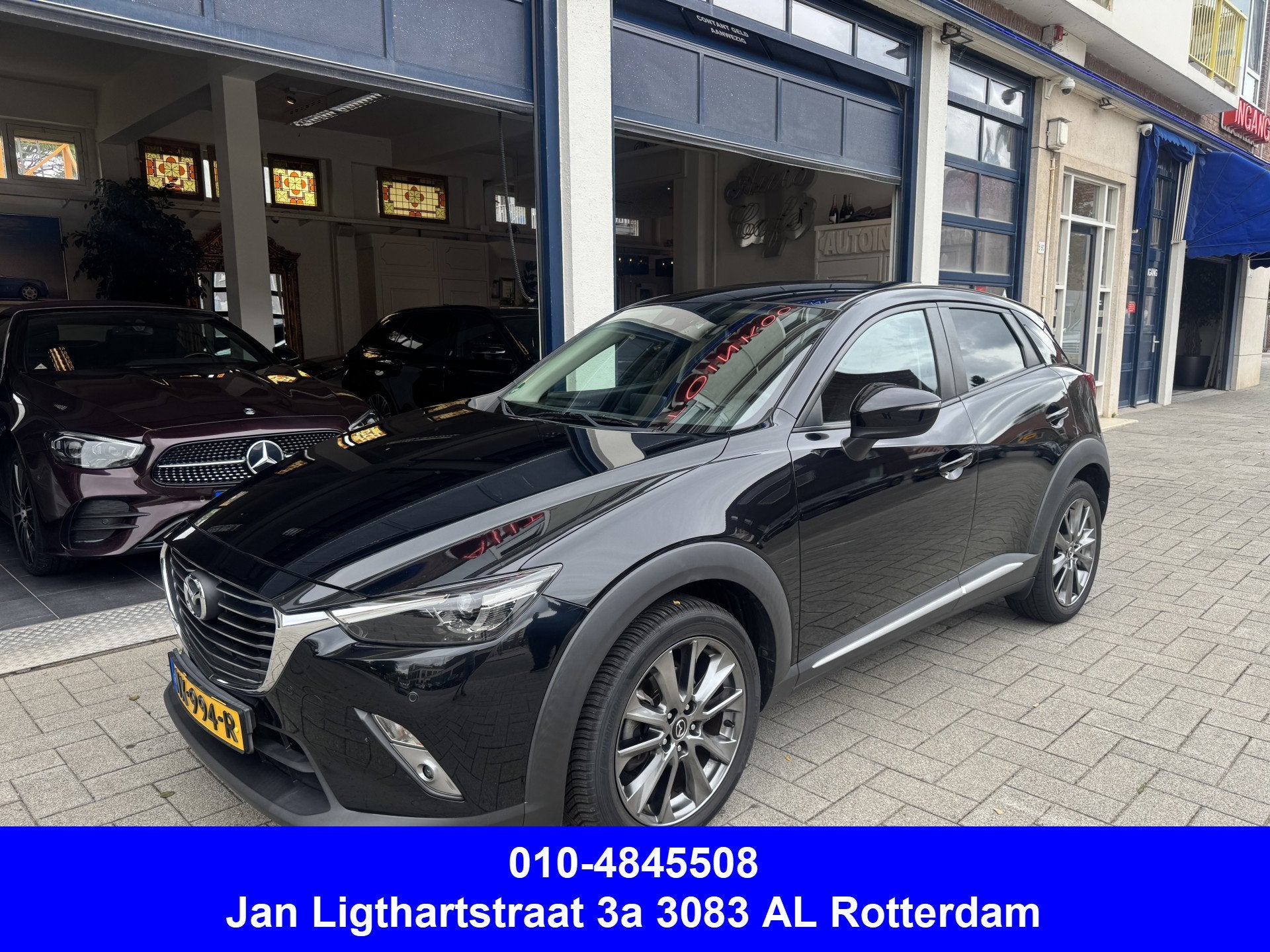 Mazda CX-3 2.0 SkyActiv-G 120 GT-Luxury NL AUTO/AUTOMAAT, 1998 cc, Euro 6, 4 cilinders, Zwart