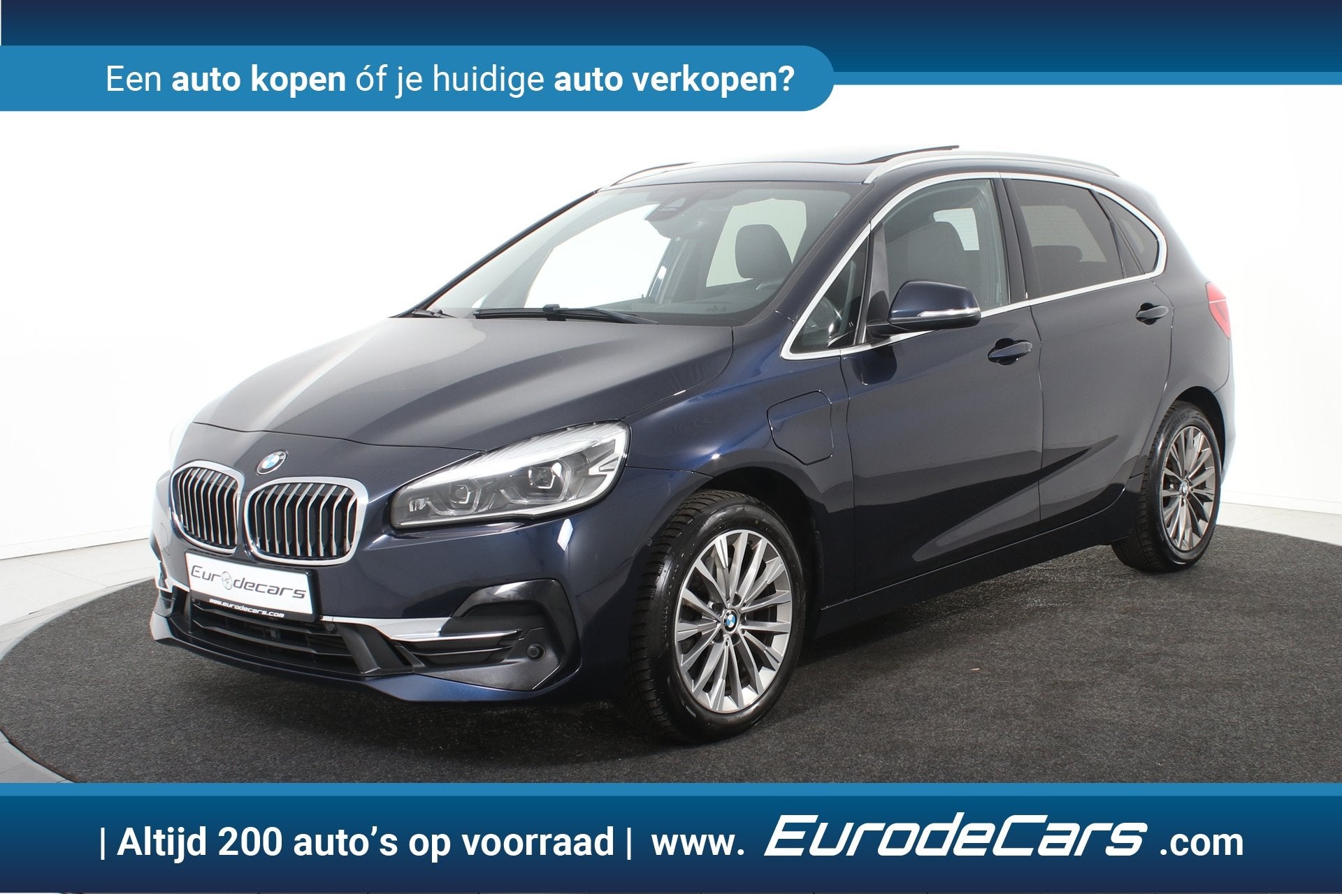 BMW 2 Serie 225 XE Active Tourer*1ste Eigenaar*Panoramadak*L, Auto's, Dealer onderhouden, Gebruikt, Euro 6, Blauw