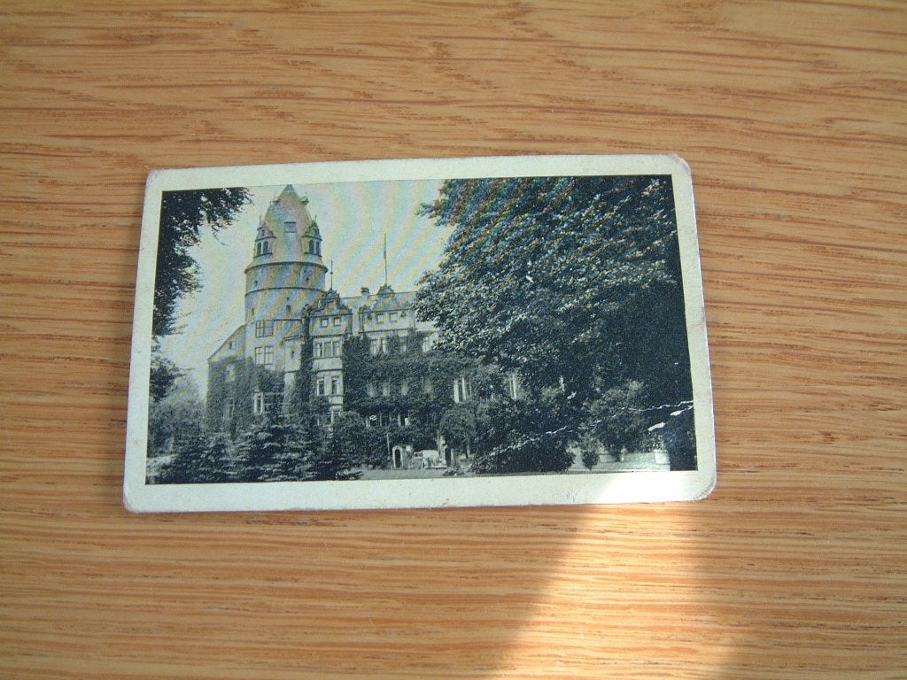 oud plaatje kijkje in Detmold uitg.fa.H.Brandsma Drachten, Verzamelen, Ophalen of Verzenden, Gebruikt