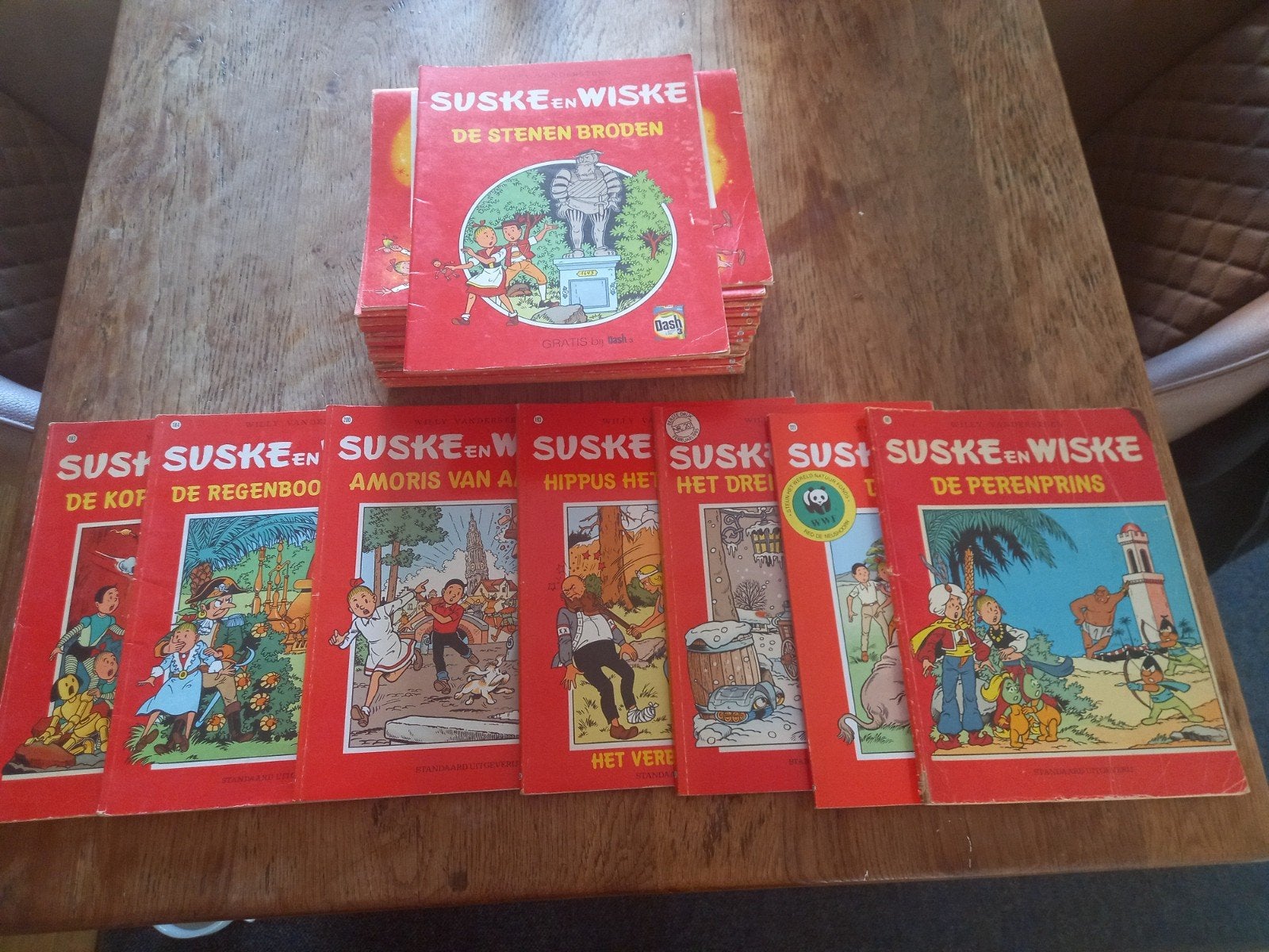 Suske en Wiske stripboeken  - 1977tot1986, Boeken, Stripboeken, Meerdere stripboeken, Ophalen of Verzenden, Gelezen, Willy Vandersteen