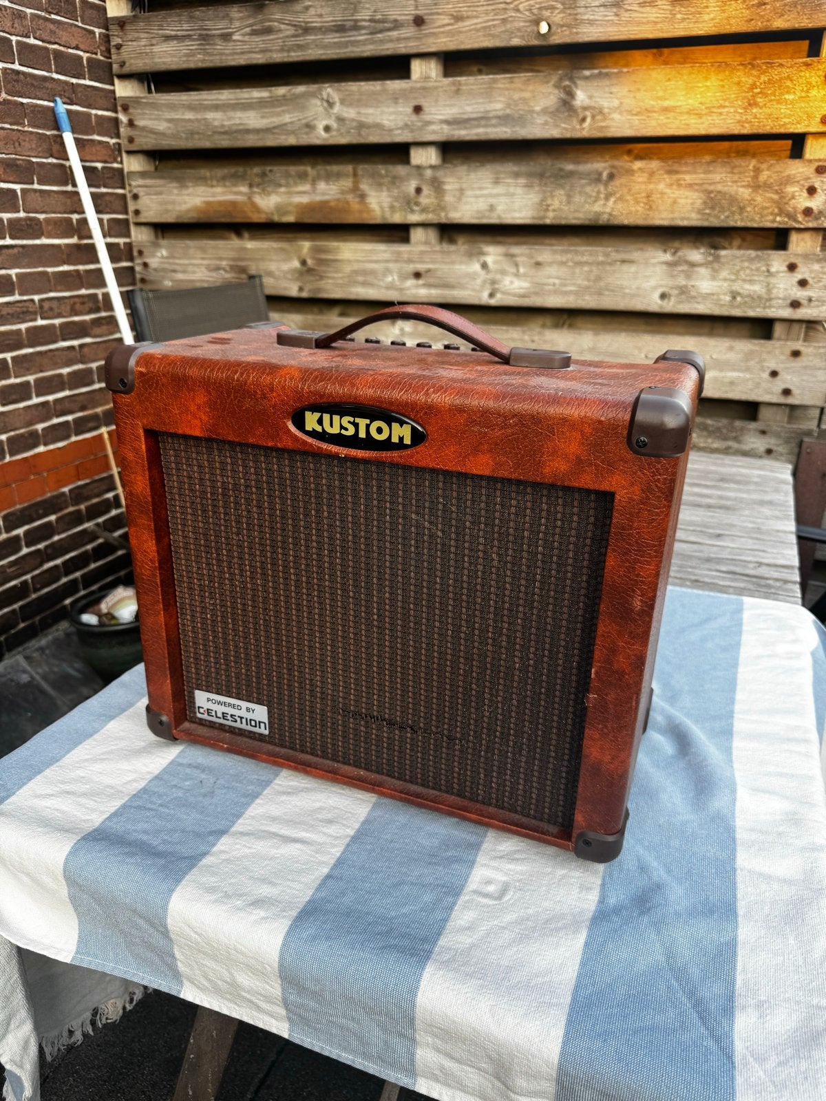 Kustom KAA30 30 Watt Akoestische Gitaarversterker, Ophalen of Verzenden, Gebruikt, Gitaar, Minder dan 50 watt