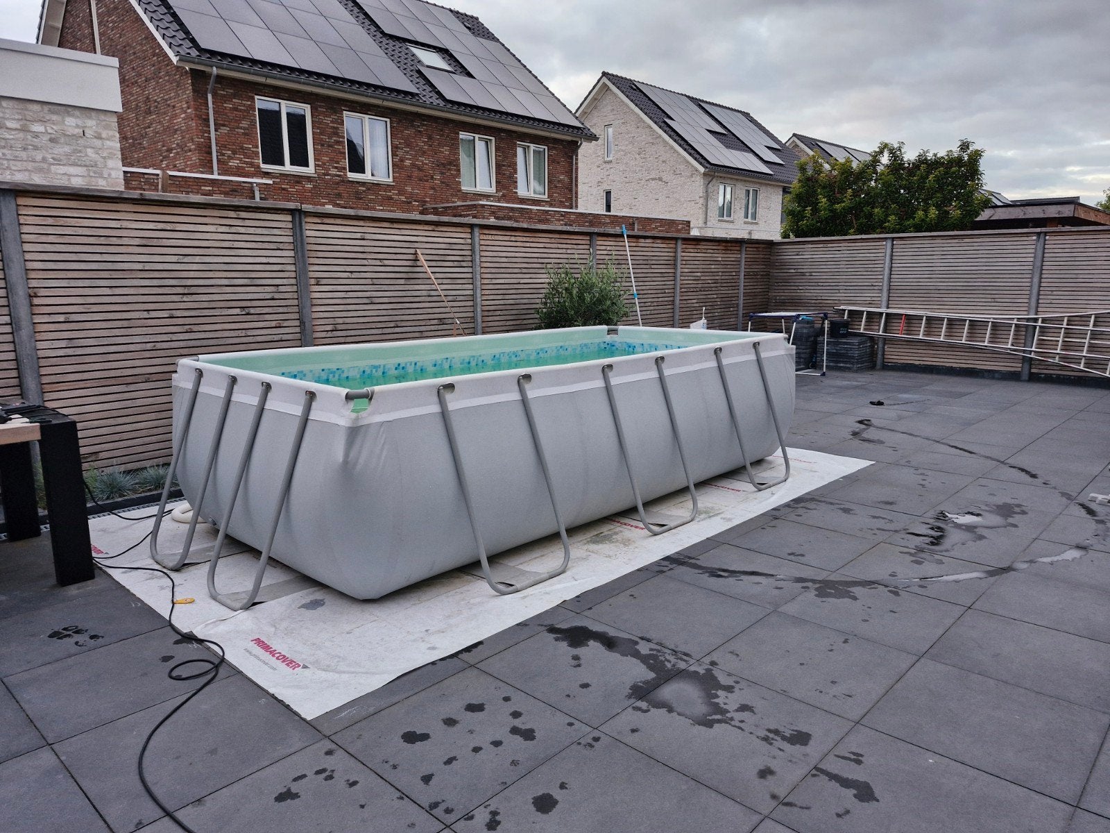 Bestway zwembad   4  x 2 meter, Ophalen, Opzetzwembad, Rechthoekig, Minder dan 80 cm