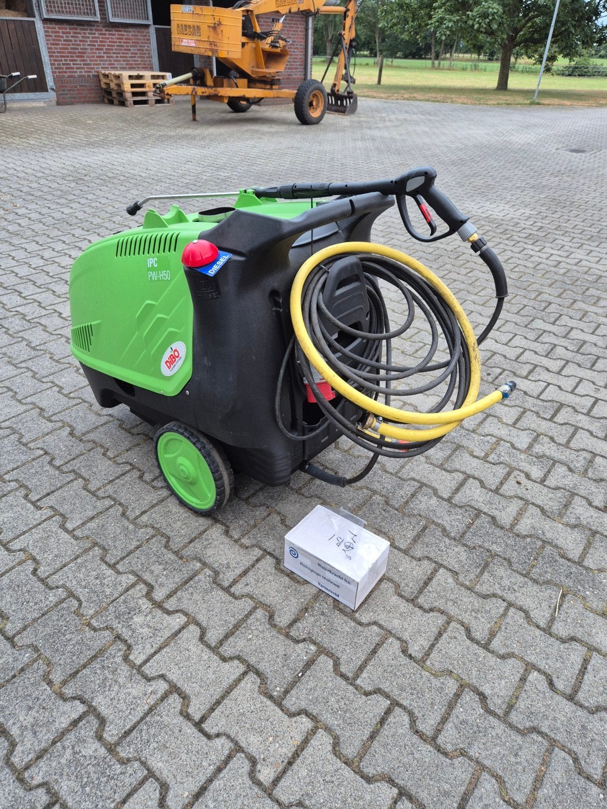 hogedrukreiniger dibo, Ophalen, Elektrisch