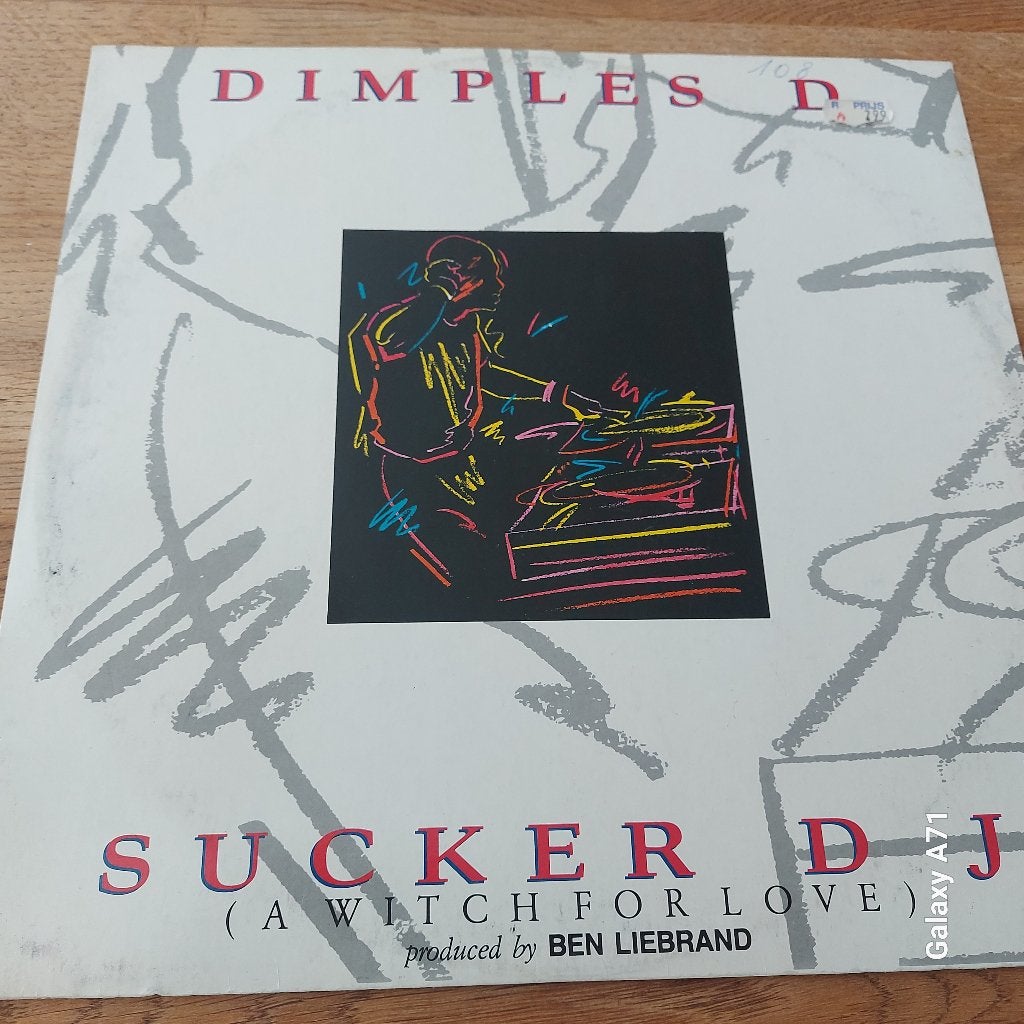 12 inch Maxisingel Dimples D - Sucker D J  (1990), Cd's en Dvd's, Vinyl | Dance en House, Gebruikt, House, Ophalen of Verzenden