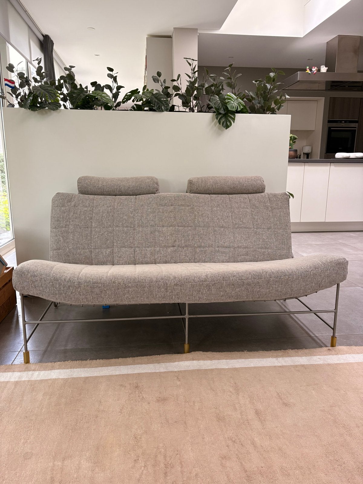 Leolux bank - 2-zitsbank - Zo goed als nieuw, Ophalen, 150 tot 200 cm, Tweepersoons, 75 tot 100 cm