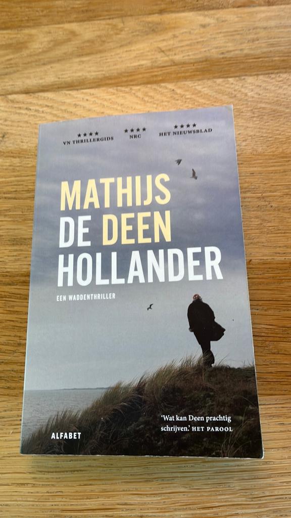 Mathijs Deen - Hollander (Waddenthriller), Boeken, Thrillers, Zo goed als nieuw, Nederland, Ophalen of Verzenden