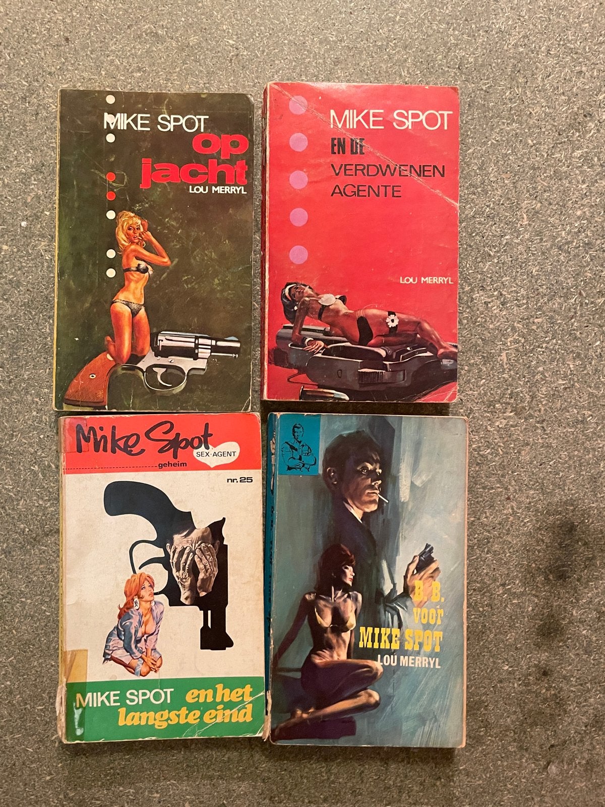 Mike Spot Boeken Collectie - 4 Spannende Avonturen, Boeken, Ophalen of Verzenden, Gelezen
