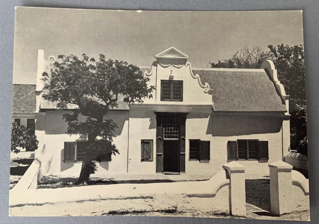 Burgerhuis Stellenbosch Zuid-Afrika, Ophalen of Verzenden, 1940 tot 1960, Ongelopen, Buiten Europa