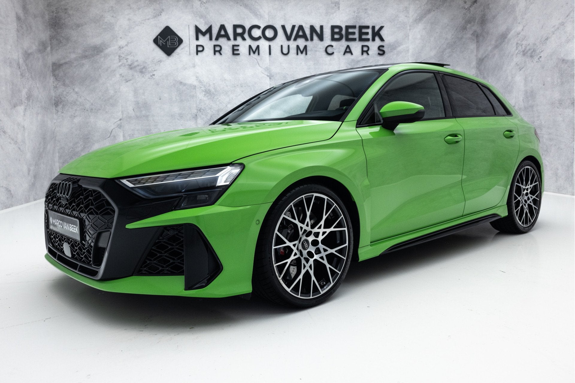 Audi RS3 Sportback 2.5 TFSI Quattro | Pano | RS Design Green, Automaat, Gebruikt, RS3, Bedrijf