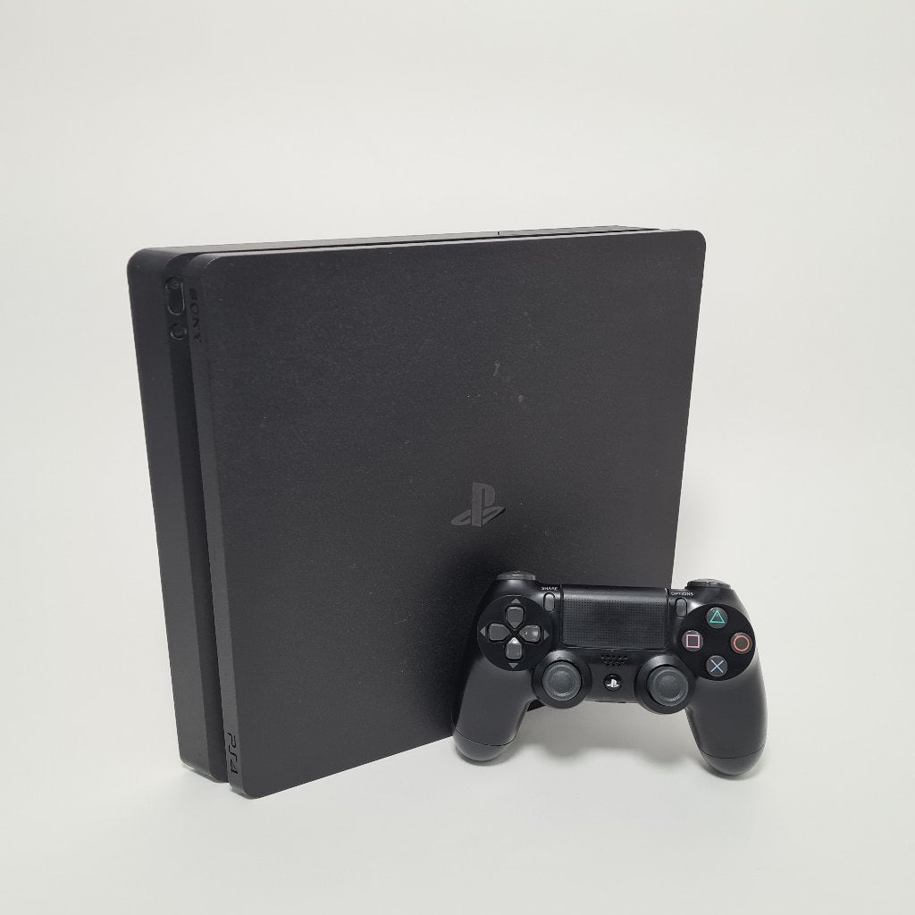 Playstation 4 Slim 500GB met Controller, 1 speler, Ophalen of Verzenden, Gebruikt, Vanaf 7 jaar