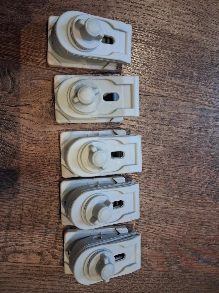 Dorema Quick Lock steunen (5 stuks), Ophalen of Verzenden, Zo goed als nieuw