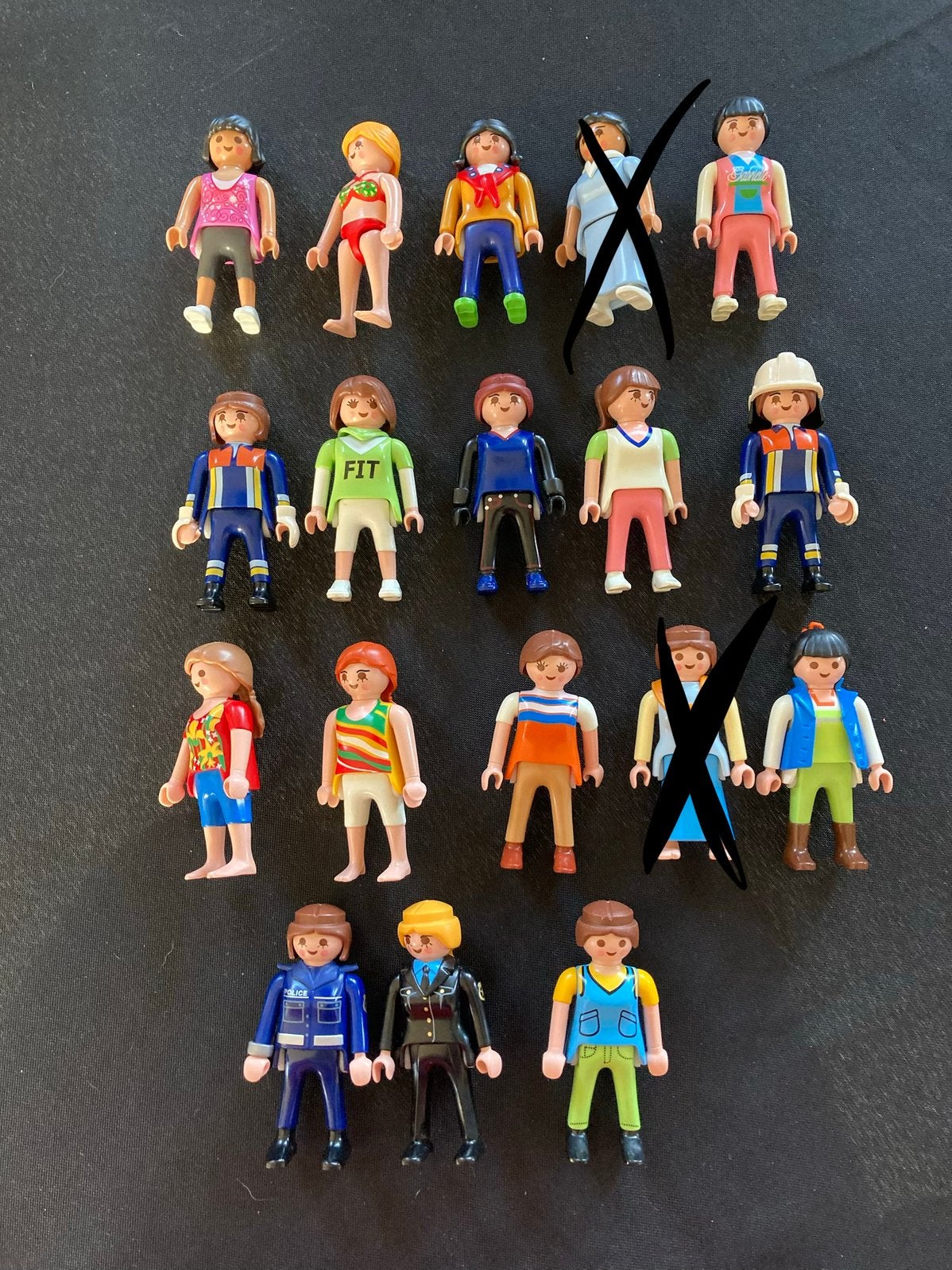Playmobil vrouwen poppen., Kinderen en Baby's, Ophalen of Verzenden, Zo goed als nieuw