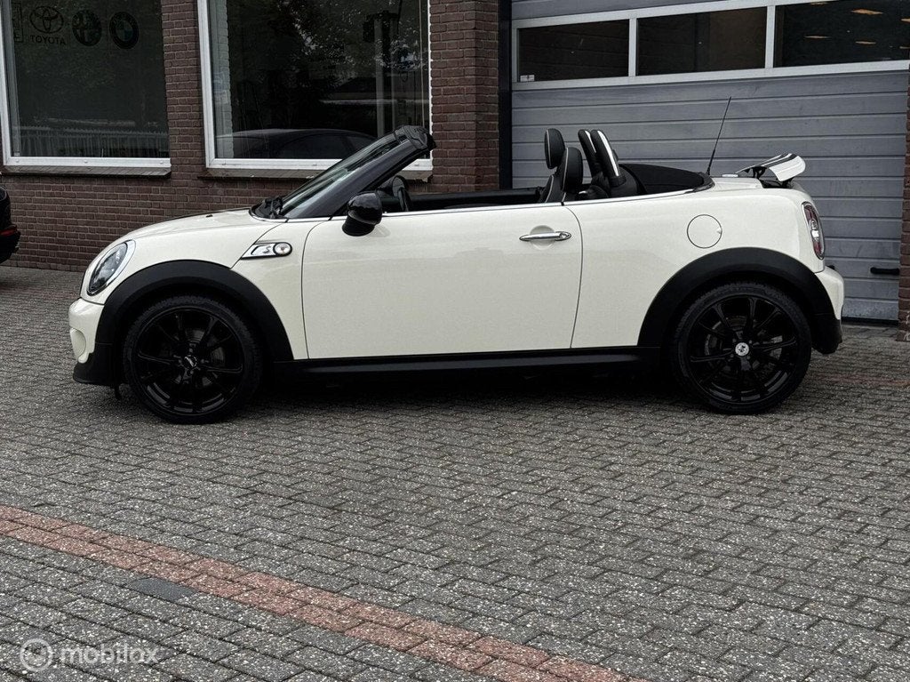 Mini Roadster 2.0 Cooper SD LEDER/NAVI/ECC-AIRCO/CRUISE, Voorwielaandrijving, Euro 5, Cabriolet, Roadster