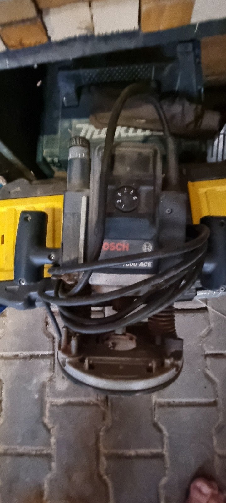 Bosch Freesmachine., Ophalen, Gebruikt, Bovenfrees, Bosch