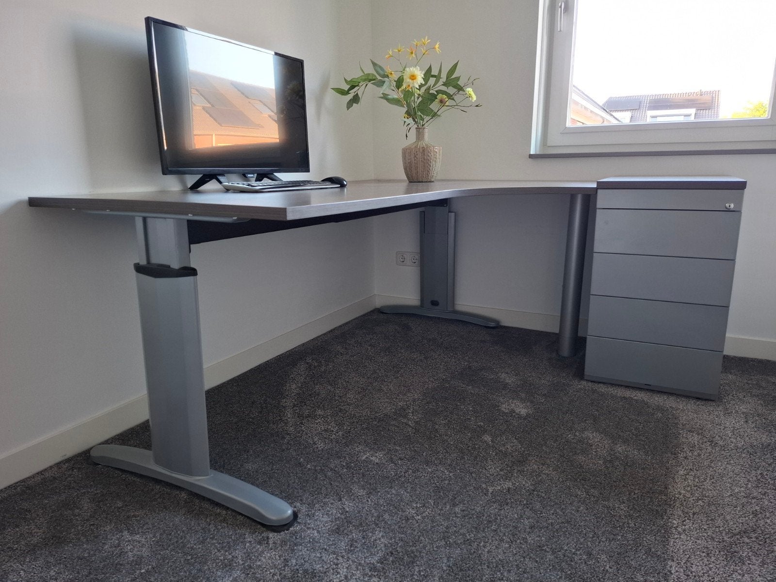 Bureau, Huis en Inrichting, Bureaus, Ophalen, In hoogte verstelbaar