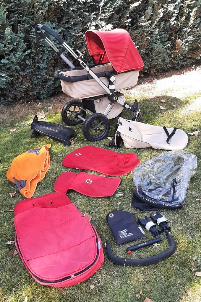 Bugaboo cameleon met toebehoren, Ophalen, Gebruikt, Verstelbare duwstang, Bugaboo