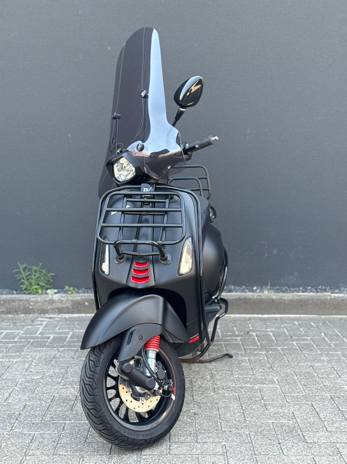 Vespa Sprint 4t iGET 2021 NOTTE FULL OPTION GARANTIE, Ophalen, Overige modellen, Maximaal 45 km/u, Zo goed als nieuw