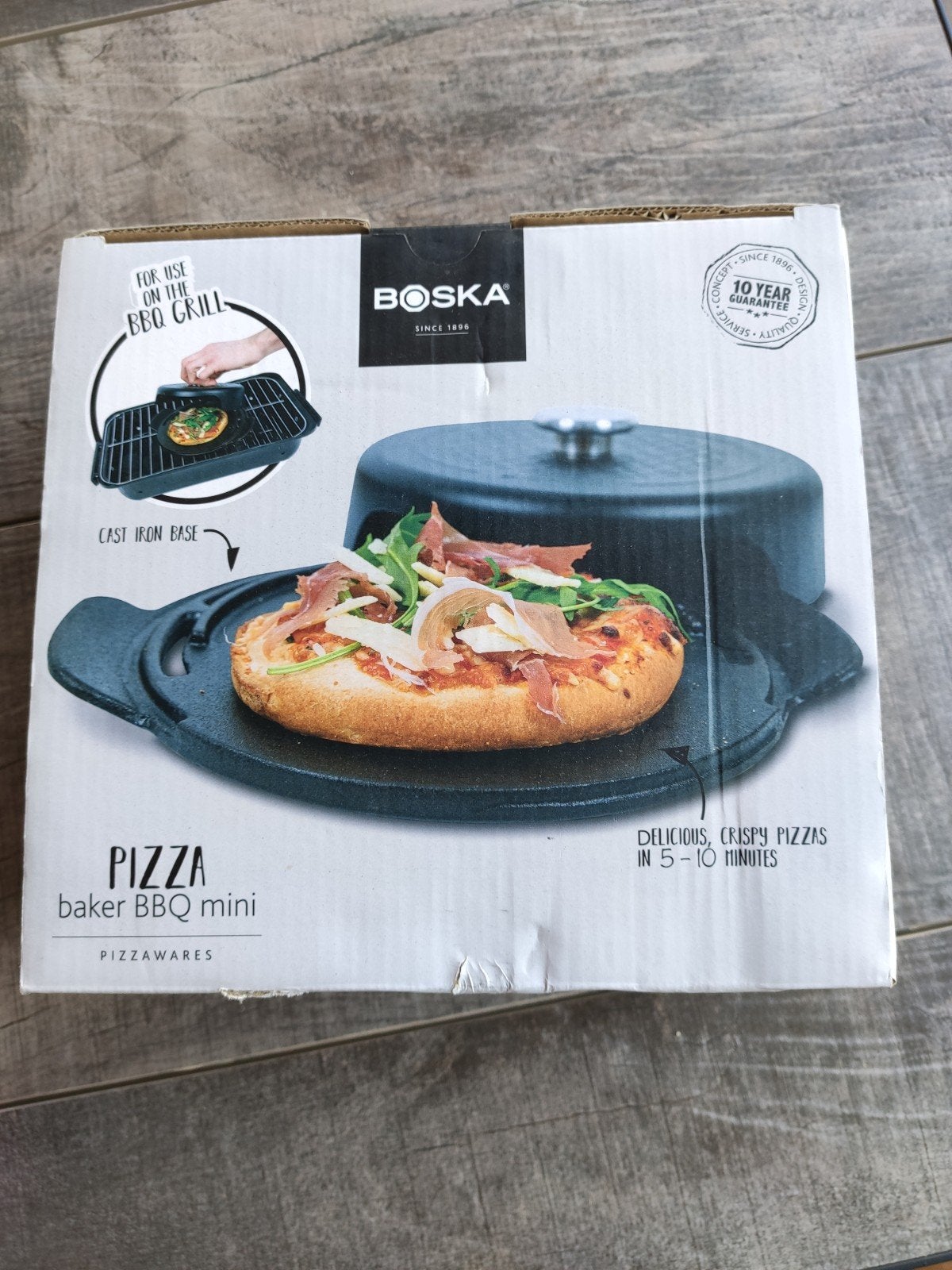 Boska Pizzabakker BBQ Mini - Gietijzeren Pizzapan, Ophalen of Verzenden