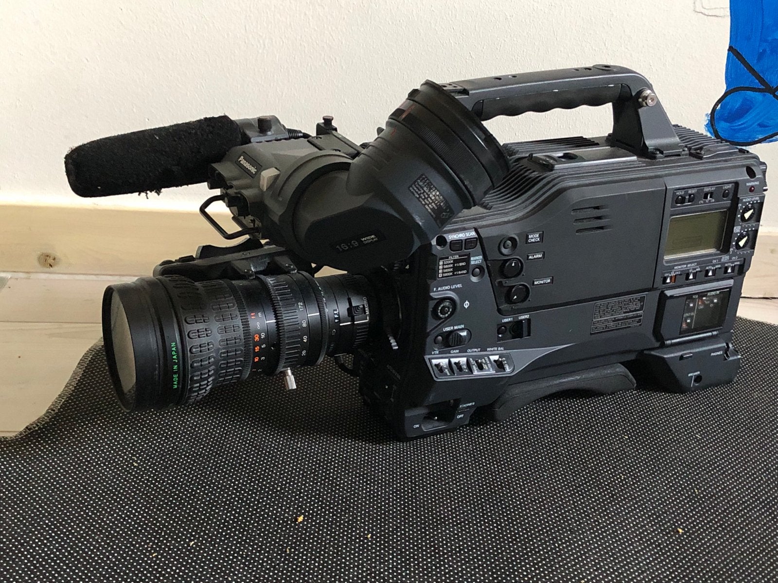 Oude Panasonic filmcamera - Decoratie object, Ophalen of Verzenden, Overige soorten, Camera